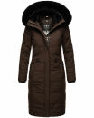 Navahoo Fahmiyaa Damen lange Winterjacke Mantel gesteppt...