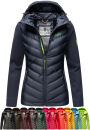 Navahoo Nimm mich mit Damen Fleece Hybrid Jacke Trekking...