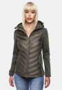 Navahoo Nimm mich mit Damen Fleece Hybrid Jacke Trekking...