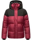 Winter Jacke Winterjacke warm gefüttert gesteppt B853 Bordeaux-Gr.S