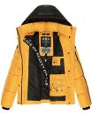 Winter Jacke Winterjacke warm gefüttert gesteppt B853 Gelb-Gr.S