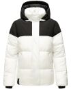 Winter Jacke Winterjacke warm gefüttert gesteppt B853 Weiss-Gr.S