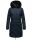 Navahoo Cosimaa Damen Winterjacke lang Kapuze Teddyfell inkl. Regenschirm B854 Navy-Gr.XL