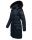 Navahoo Cosimaa Damen Winterjacke lang Kapuze Teddyfell inkl. Regenschirm B854 Navy-Gr.XL