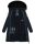 Navahoo Cosimaa Damen Winterjacke lang Kapuze Teddyfell inkl. Regenschirm B854 Navy-Gr.XL