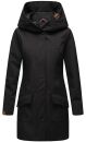 Marikoo Mayleen Damen Softshell Jacke mit Kapuze B856 Schwarz-Gr.XS