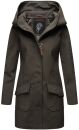 Marikoo Mayleen Damen Softshell Jacke mit Kapuze B856 Anthrazit-Gr.XS