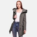 Marikoo Mayleen Damen Softshell Jacke mit Kapuze B856 Anthrazit-Gr.XS