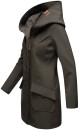 Marikoo Mayleen Damen Softshell Jacke mit Kapuze B856 Anthrazit-Gr.S