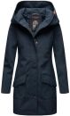 Marikoo Mayleen Damen Softshell Jacke mit Kapuze B856 Navy-Gr.XS