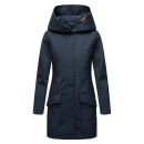 Marikoo Mayleen Damen Softshell Jacke mit Kapuze B856 Navy-Gr.S