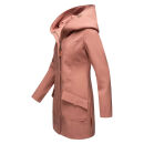 Marikoo Mayleen Damen Softshell Jacke mit Kapuze B856 Terracotta-Gr.M