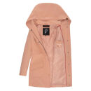 Marikoo Mayleen Damen Softshell Jacke mit Kapuze B856 Rosa-Gr.XXXL