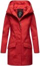 Marikoo Mayleen Damen Softshell Jacke mit Kapuze B856 Rot-Gr.S