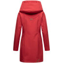 Marikoo Mayleen Damen Softshell Jacke mit Kapuze B856 Rot-Gr.S