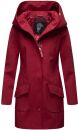 Marikoo Mayleen Damen Softshell Jacke mit Kapuze B856 Bordeaux-Gr.S