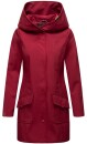Marikoo Mayleen Damen Softshell Jacke mit Kapuze B856 Bordeaux-Gr.XL