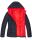 Marikoo Asraa Damen Steppjacke mit Kapuze gesteppt Übergangsjacke B857 Navy-Gr.XL