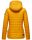 Marikoo Asraa Damen Steppjacke mit Kapuze gesteppt Übergangsjacke B857 Gelb-Gr.L