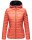 Marikoo Asraa Damen Steppjacke mit Kapuze gesteppt Übergangsjacke B857 Coral-Gr.M