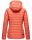 Marikoo Asraa Damen Steppjacke mit Kapuze gesteppt Übergangsjacke B857 Coral-Gr.XXL