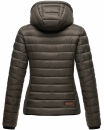 Navahoo Lulana Damen Steppjacke Übergangsjacke B650 Anthrazit Größe M - Gr. 38