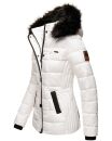 Marikoo warme Damen Winter Jacke Steppjacke B391 Weiss Größe XS - Gr. 34