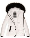 Marikoo warme Damen Winter Jacke Steppjacke B391 Weiss Größe XS - Gr. 34