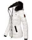 Marikoo warme Damen Winter Jacke Steppjacke B391 Weiss Größe M - Gr. 38