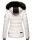 Marikoo warme Damen Winter Jacke Steppjacke B391 Weiss Größe M - Gr. 38