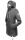Marikoo Zimtzicke Damen Outdoor Softshell Jacke lang  B614 Anthrazit Größe S - Gr. 36
