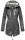 Marikoo Zimtzicke Damen Outdoor Softshell Jacke lang  B614 Anthrazit Größe XL - Gr. 42