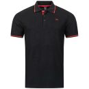 Maurelio Modriano Herren Polo Shirt MM-020 - Schwarz-Gr.M