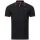Maurelio Modriano Herren Polo Shirt MM-020 - Schwarz-Gr.XL