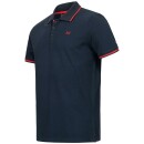 Maurelio Modriano Herren Polo Shirt MM-020 - Navy-Gr.S