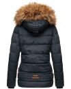 Navahoo Zoja Damen Winter Stepp Jacke Teddyfell Winterjacke B831 Navy-Gr.XS
