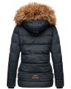 Navahoo Zoja Damen Winter Stepp Jacke Teddyfell Winterjacke B831 Navy-Gr.XS