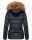 Navahoo Zoja Damen Winter Stepp Jacke Teddyfell Winterjacke B831 Navy-Gr.XS