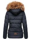 Navahoo Zoja Damen Winter Stepp Jacke Teddyfell Winterjacke B831 Navy-Gr.XXL