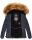 Navahoo Zoja Damen Winter Stepp Jacke Teddyfell Winterjacke B831 Navy-Gr.XXL