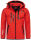 Canadian Peak Tubis Herren Softshelljacke Rot Größe S - Gr. S