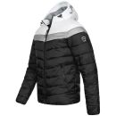 Indicode Bisley Herren Steppjacke Schwarz Größe L - Gr. L
