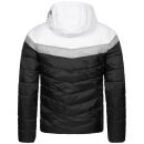 Indicode Bisley Herren Steppjacke Schwarz Größe L - Gr. L