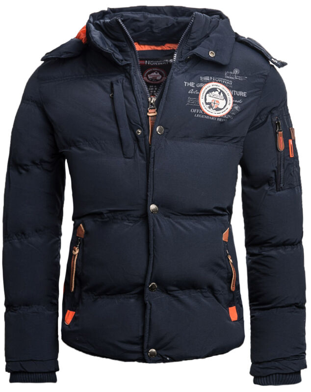 Geographical Norway Veron Herren Outdoor Jacke Navy Größe XXXL - Gr. 3XL