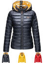 Navahoo Aurelianaa Damen Steppjacke mit Kapuze...