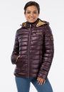 Navahoo Aurelianaa Damen Steppjacke mit Kapuze...