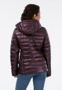 Navahoo Aurelianaa Damen Steppjacke mit Kapuze glänzend B858