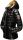 Navahoo Neevia Damen Stepp Jacke Übergangsjacke Steppjacke mit Kapuze B859 Schwarz-Gr.M
