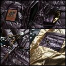 Navahoo Neevia Damen Stepp Jacke Übergangsjacke Steppjacke mit Kapuze B859 Aubergine-Gr.S