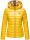 Navahoo Neevia Damen Stepp Jacke Übergangsjacke Steppjacke mit Kapuze B859 Gelb-Gr.M